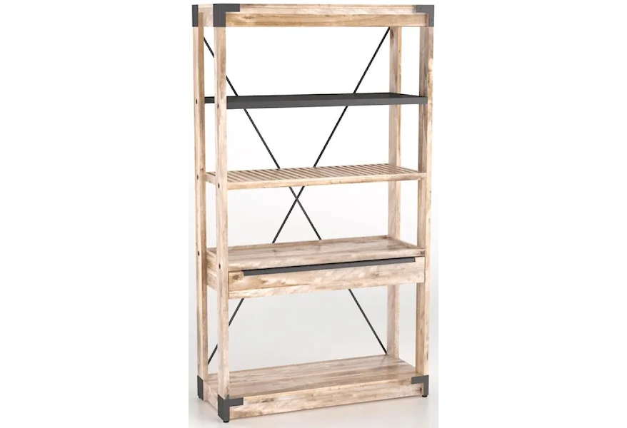 East Side Customizable Bookcase by Canadel at Esprit Decor Home Furnishings